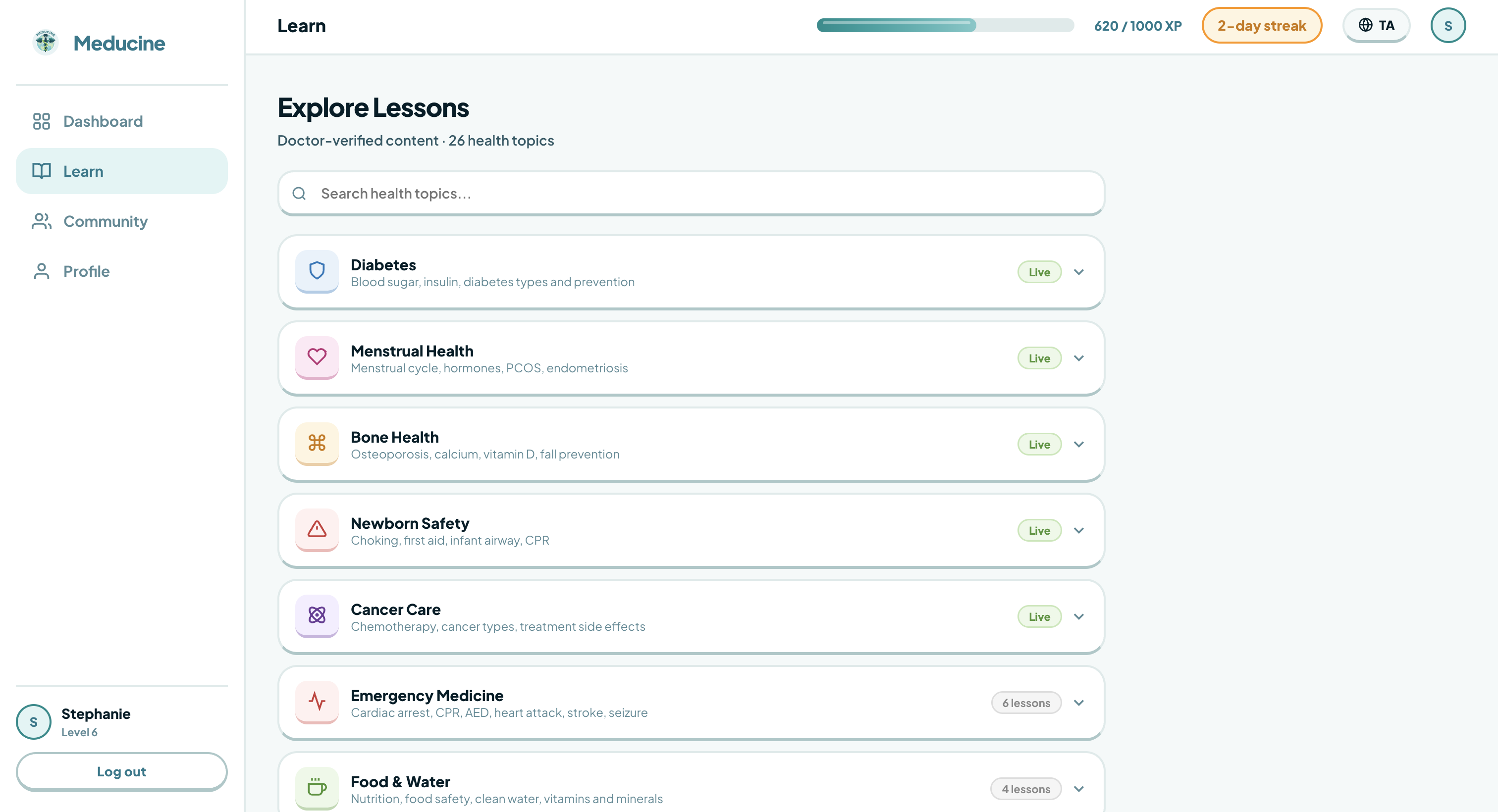 Content library